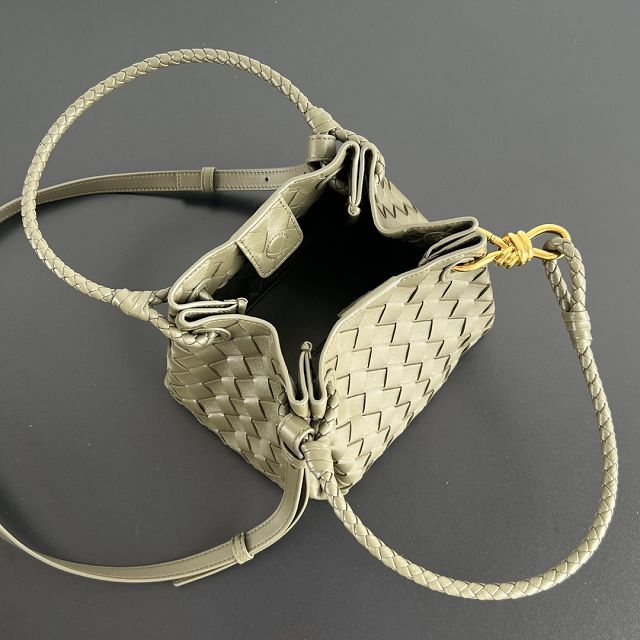 BV original lambskin small campana bag 796569 cypress