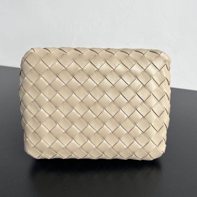 BV original lambskin small campana bag 796569 ecru