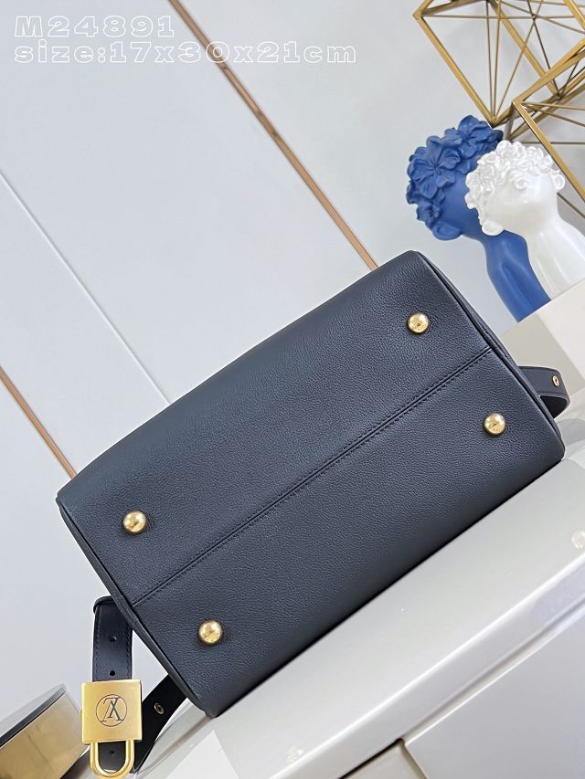 Louis vuitton original calfskin speedy soft 30 M24891 black