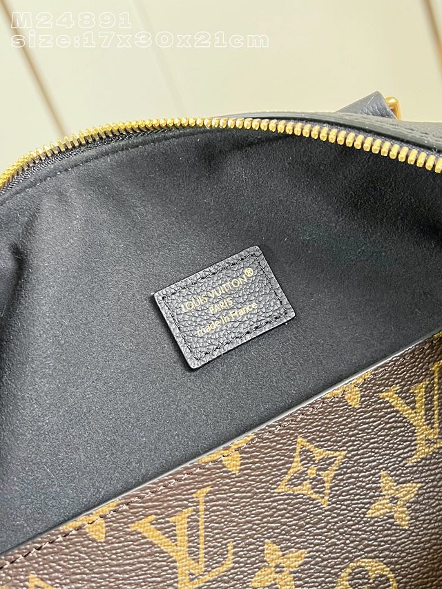 Louis vuitton original calfskin speedy soft 30 M24891 black