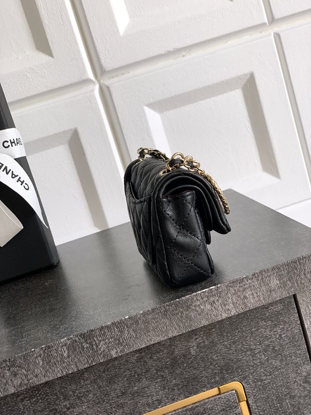 CC original lambskin bag charm AP4986