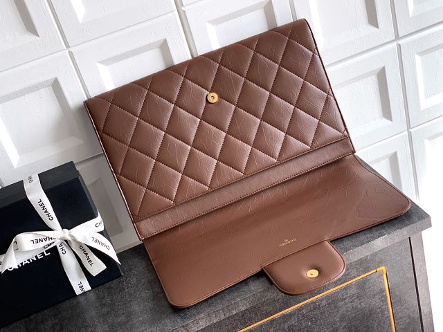CC original aged calfskin clutch AP5213