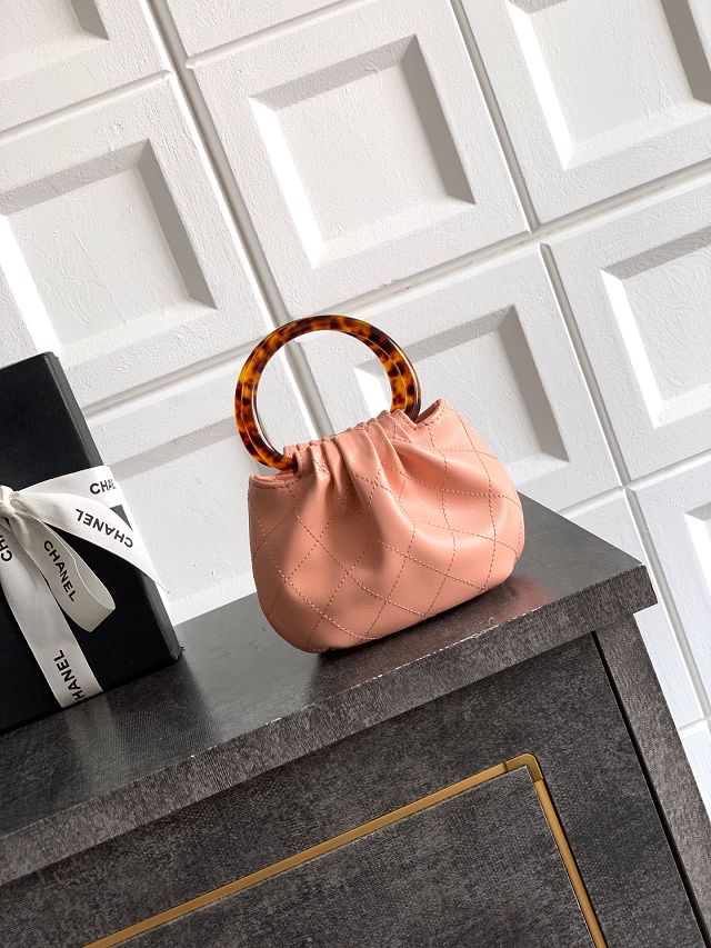 CC original lambskin mini pouch AP4981 pink