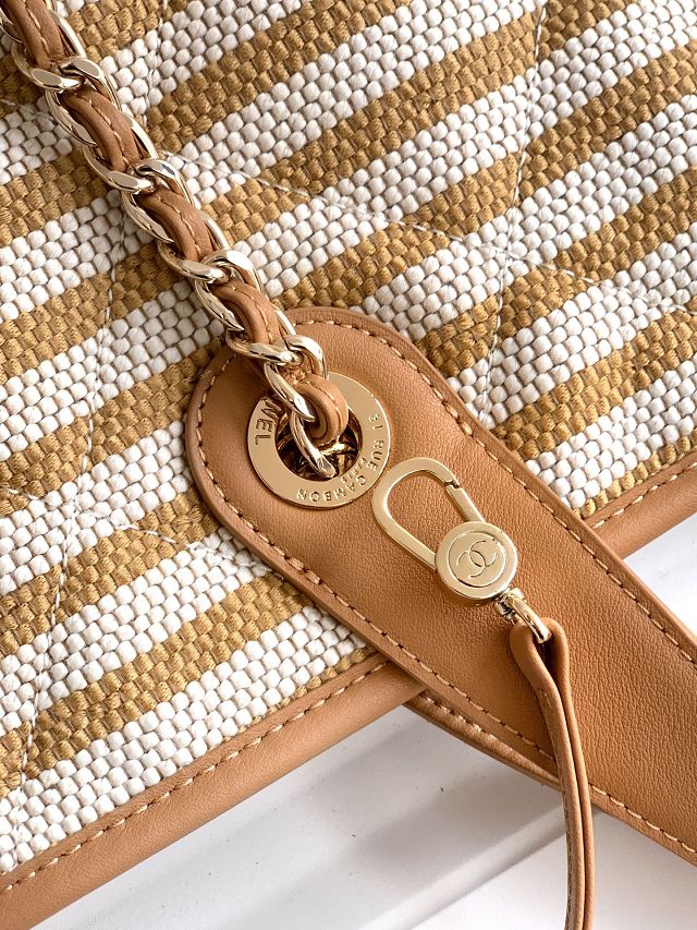 CC original raffia medium shopping bag AS6006 beige