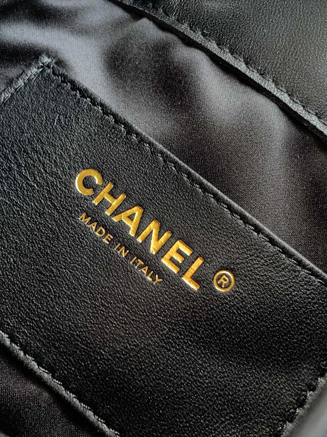 CC original tweed 25 mini handbag AS5631 black