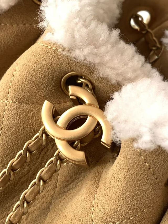 CC original lambskin 25 mini handbag AS5631 apricot