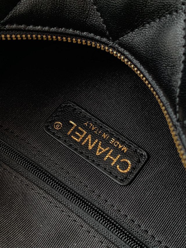 CC original lambskin small bowling bag AS5792 black