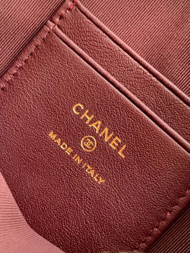 CC original grained calfskin mini handbag AS4742 black