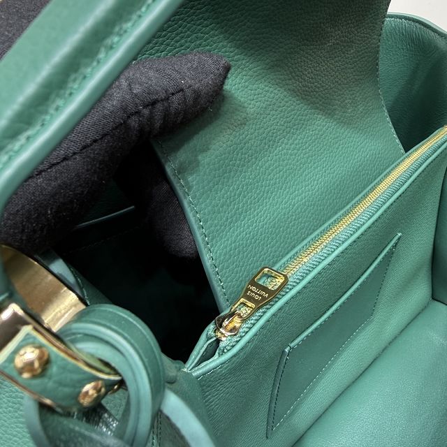 Louis vuitton original calfskin capucines visionnaire GM handbag M26259 green