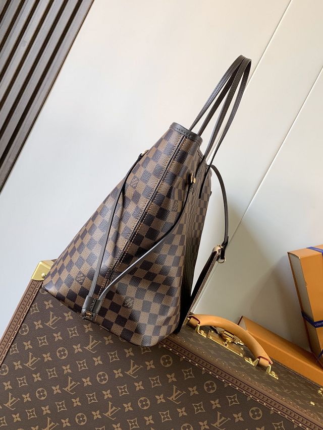 New Louis vuitton original damier ebene neverfull gm N41606 pink