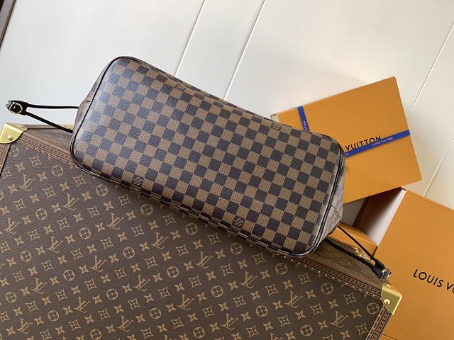 New Louis vuitton original damier ebene neverfull gm N41606 pink