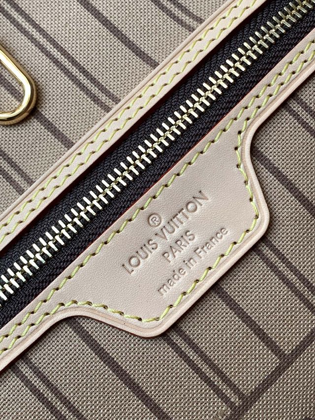 New Louis vuitton original monogram canvas neverfull mm M46975 beige