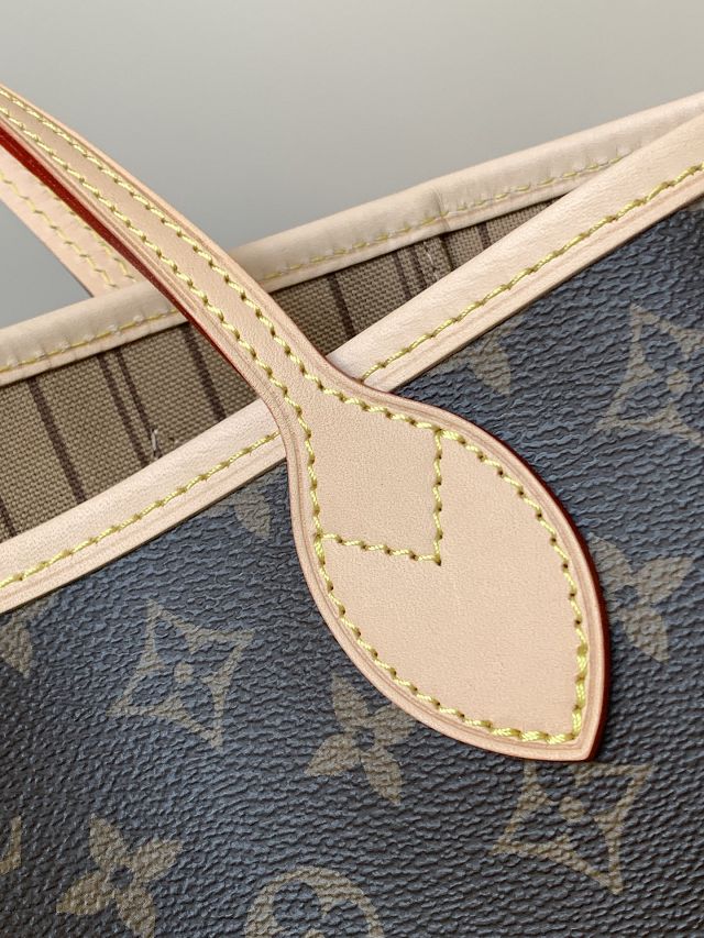 New Louis vuitton original monogram canvas neverfull pm M46979 beige