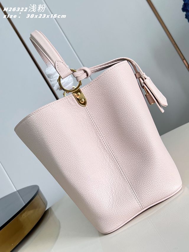Louis vuitton original calfskin capucines visionnaire GM handbag M26259 nude