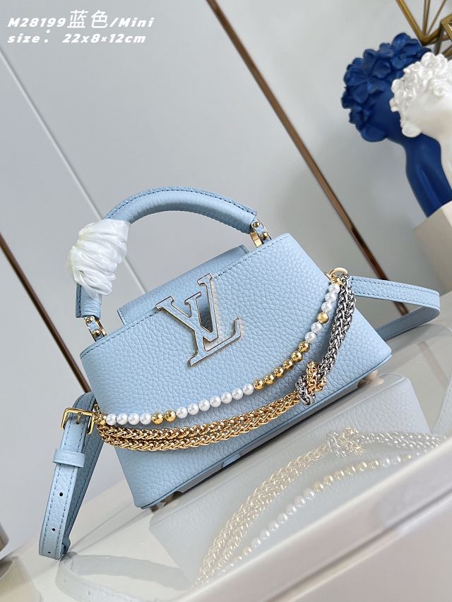 Louis vuitton original calfskin capucines BB M15117