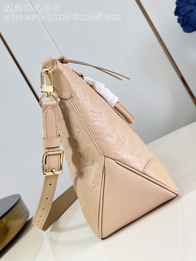 Louis vuitton original calfskin skyline MM handbag M29152 hazelnut