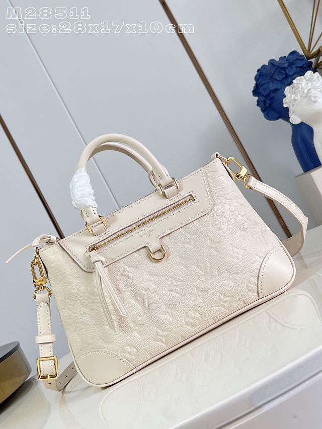 Louis vuitton original calfskin skyline PM handbag M29153 cream