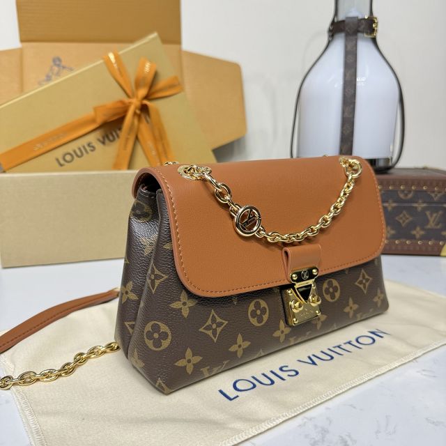 Louis vuitton original monogram canvas madeleine BB M28588 brown