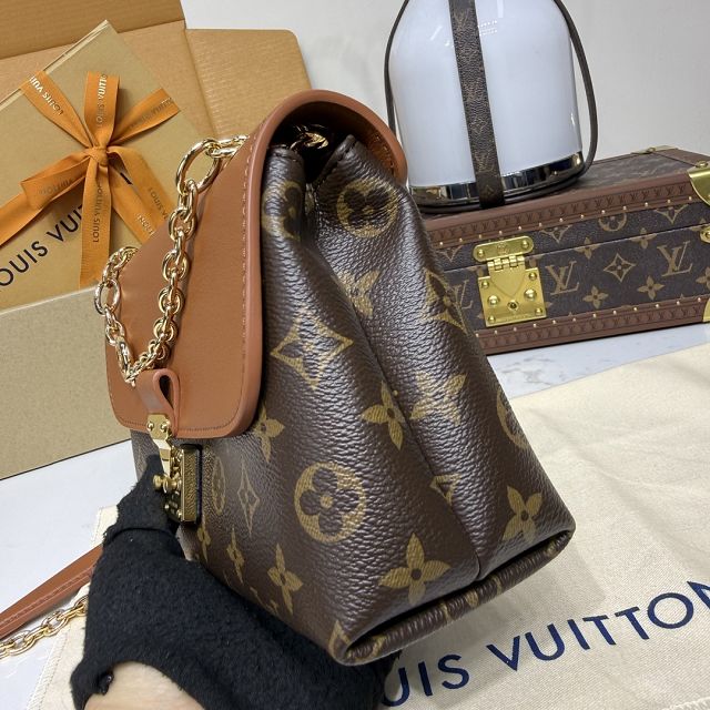 Louis vuitton original monogram canvas madeleine BB M28588 brown