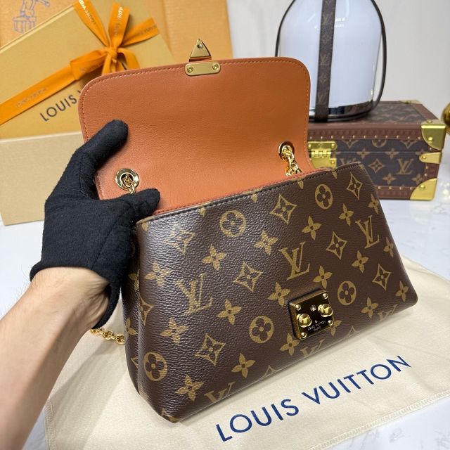 Louis vuitton original monogram canvas madeleine BB M28588 brown