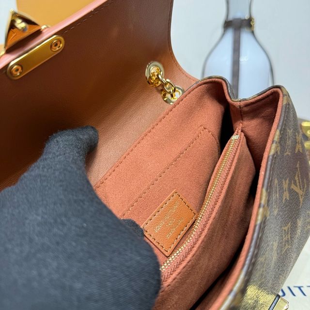 Louis vuitton original monogram canvas madeleine BB M28588 brown