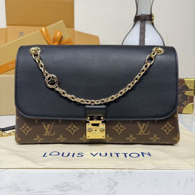 Louis vuitton original monogram canvas madeleine pm M28610 black