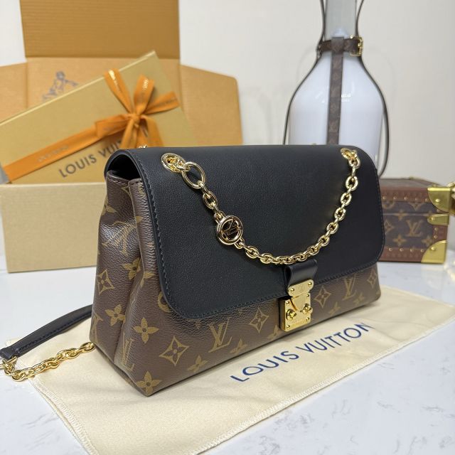 Louis vuitton original monogram canvas madeleine pm M28610 black