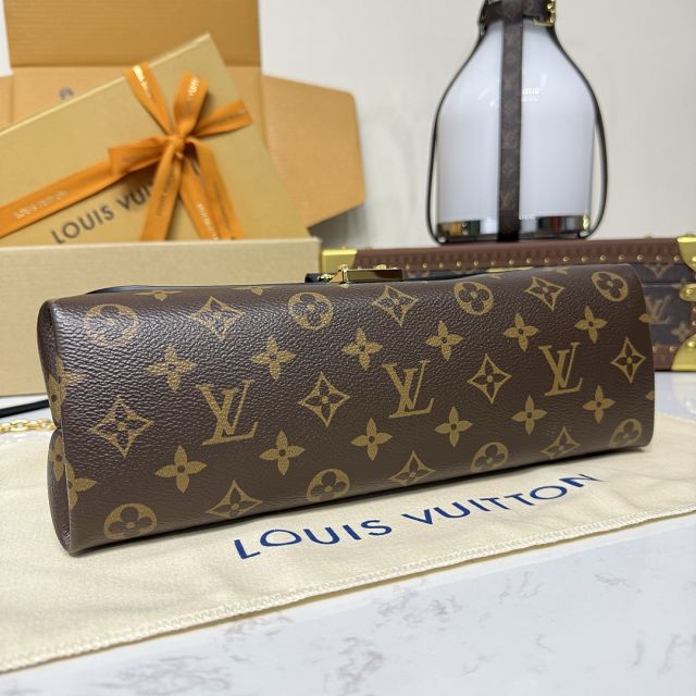 Louis vuitton original monogram canvas madeleine pm M28610 black