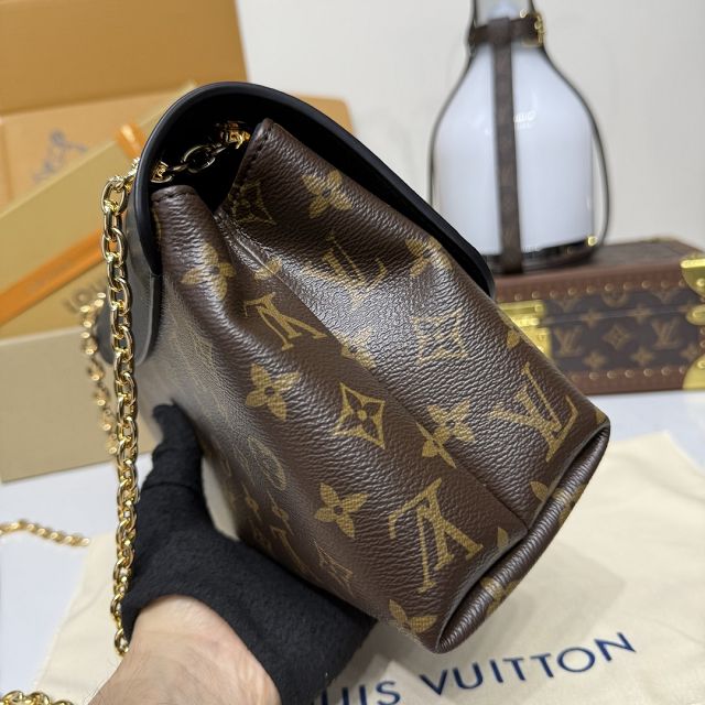 Louis vuitton original monogram canvas madeleine pm M28610 black