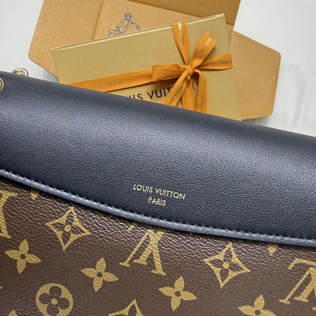 Louis vuitton original monogram canvas madeleine pm M28610 black