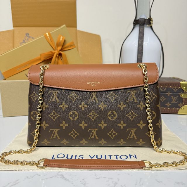 Louis vuitton original monogram canvas madeleine pm M28611 brown