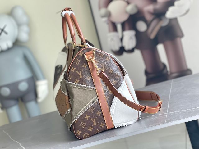 Louis vuitton original monogram reverse keepall 50 M29190