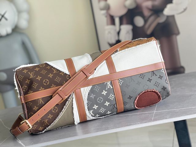 Louis vuitton original monogram reverse keepall 50 M29190