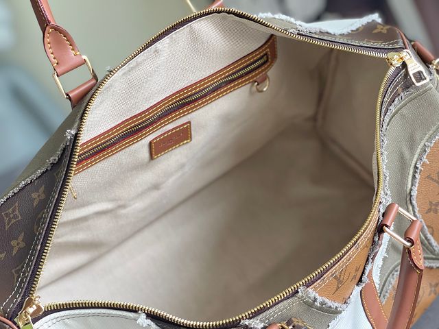 Louis vuitton original monogram reverse keepall 50 M29190