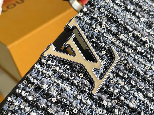 Louis vuitton original sequins capucines BB handbag M12948 blue