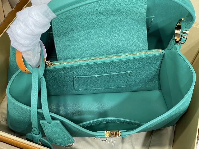 Louis vuitton original calfskin capucines visionnaire GM handbag M26259 green