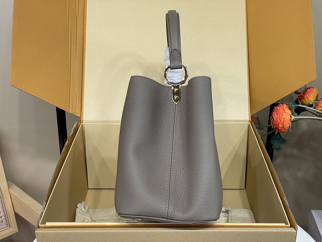 Louis vuitton original calfskin capucines visionnaire GM handbag M26259 grey
