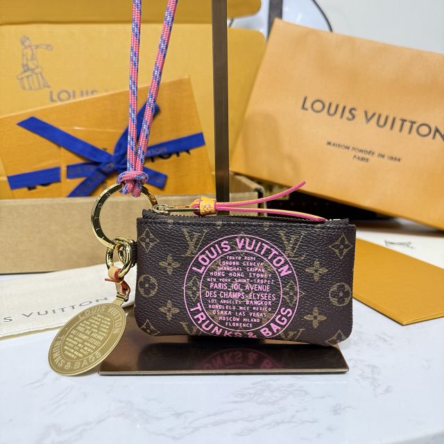 Louis vuitton original monogram canvas phone holder M28125 