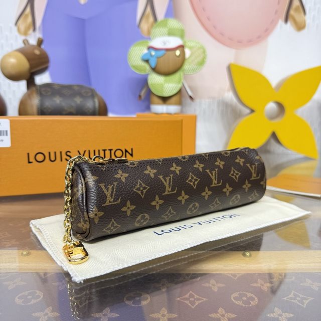 Louis vuitton original monogram canvas pochette pencil M28059