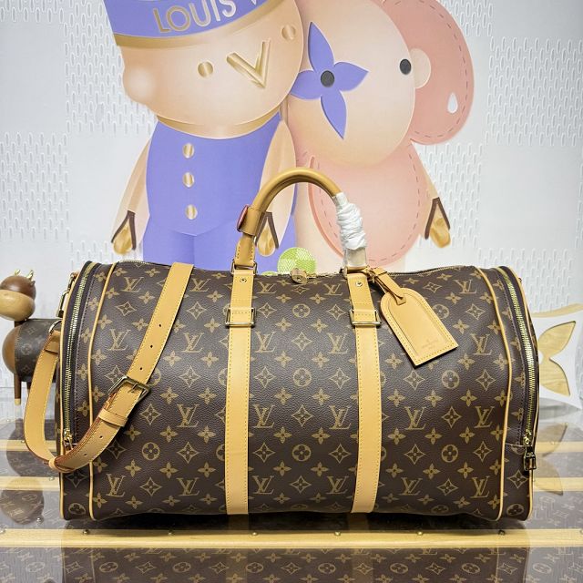 Louis vuitton original monogram canvas keepall 50 tennis M28848
