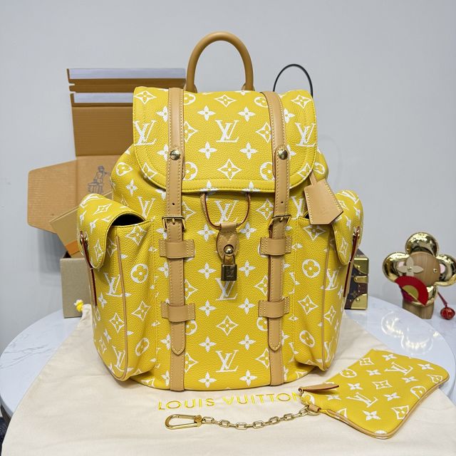 Louis vuitton original calfskin P9 christopher PM backpack M20899 