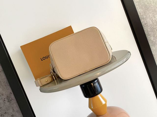 Louis vuitton original calfskin all In MM handbag M28524 hazelnut