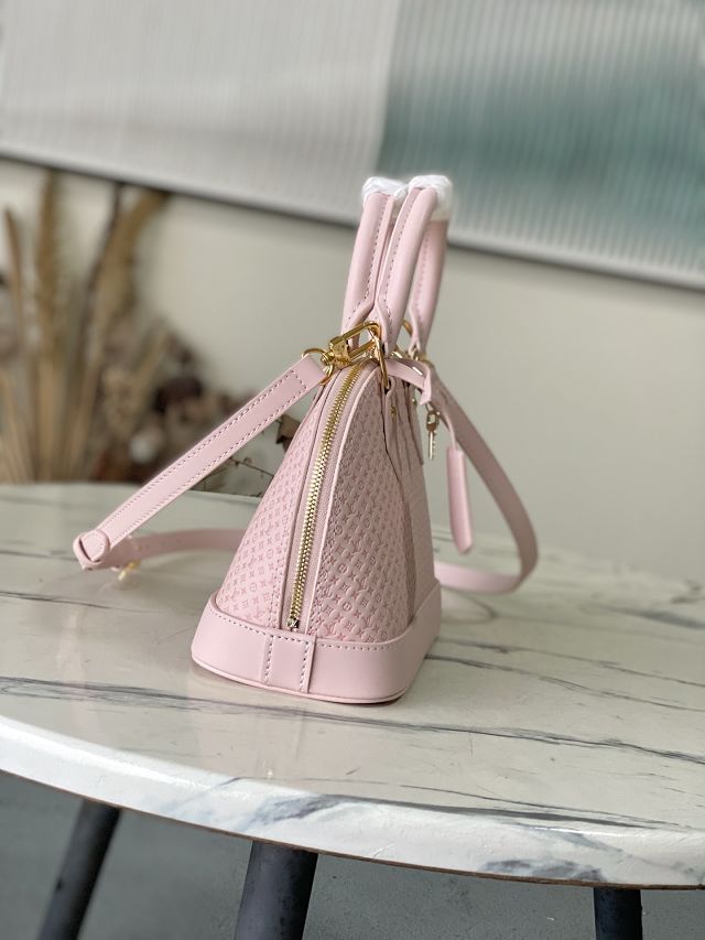 Louis vuitton original calfskin alma BB M29416 light pink
