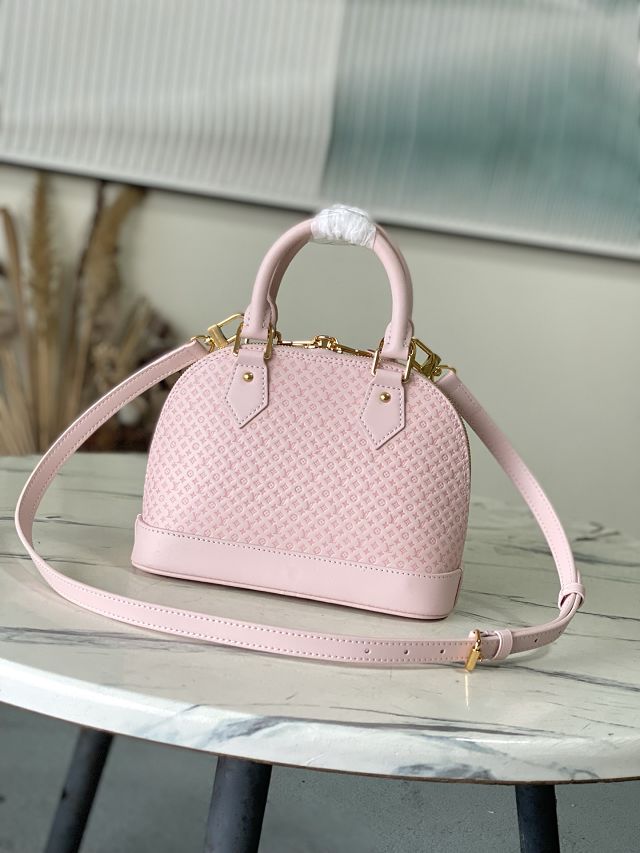 Louis vuitton original calfskin alma BB M29416 light pink