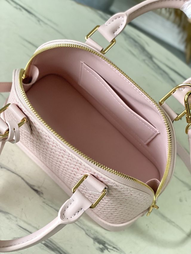 Louis vuitton original calfskin alma BB M29416 light pink