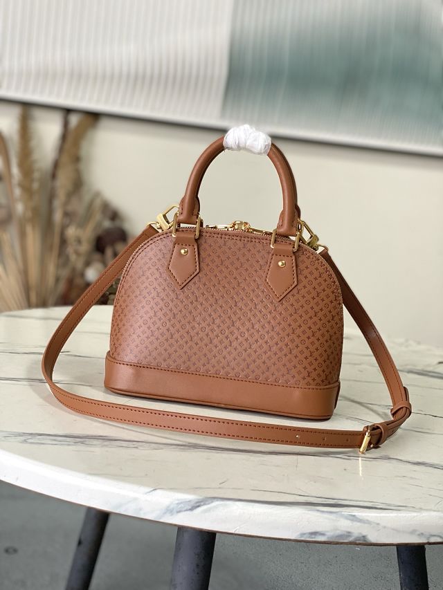 Louis vuitton original calfskin alma BB M29491 brown