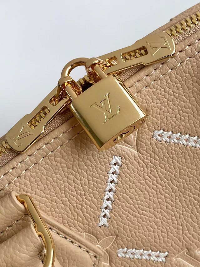 Louis vuitton original calfskin alma BB handbag M20409 hazelnut