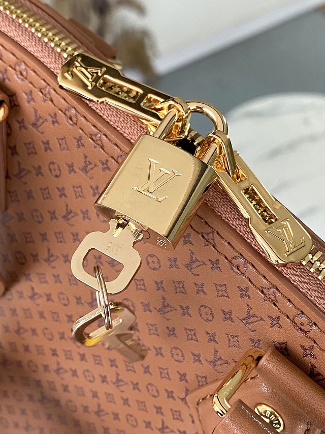 Louis vuitton original calfskin alma MM soft M28517 brown