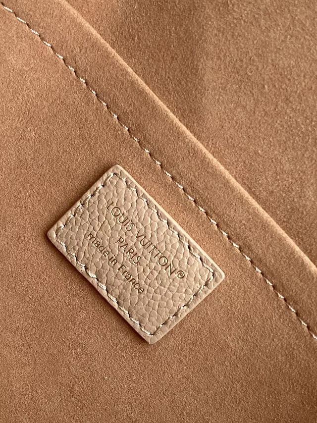 Louis vuitton original calfskin felicie pochette m29482 hazelnut