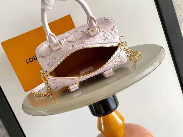Louis vuitton original calfskin speedy 20 M28529 light pink